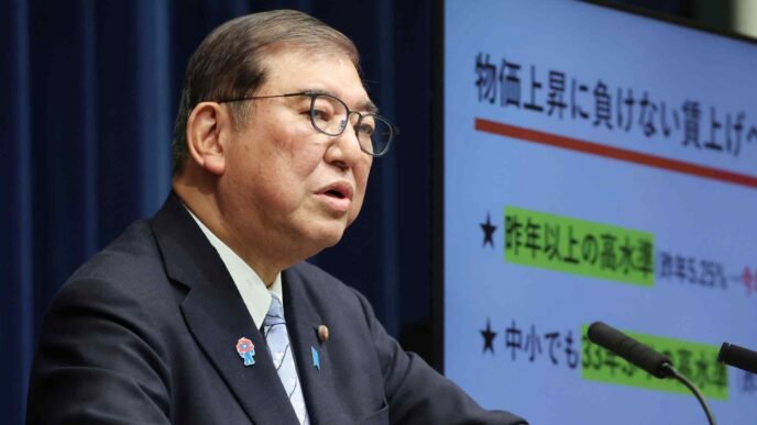 Japan's Ishiba pushes for exemption from U.S. tariffs as deadline nears