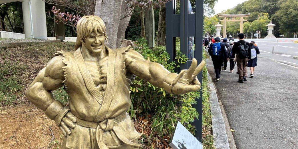 Japan's first capital transforms into Street Fighter city