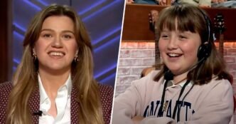 Kelly Clarkson’s daughter is all grown up as she steps in as 'mini-producer' for mom’s talk show