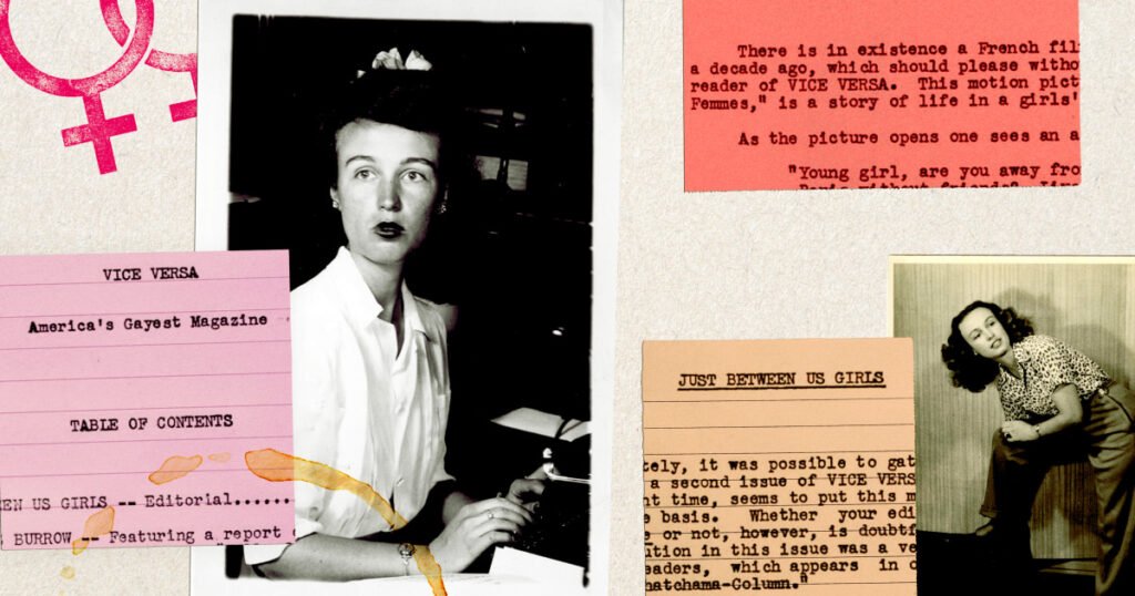 Meet the 1940's secretary who used office time to produce the first lesbian magazine