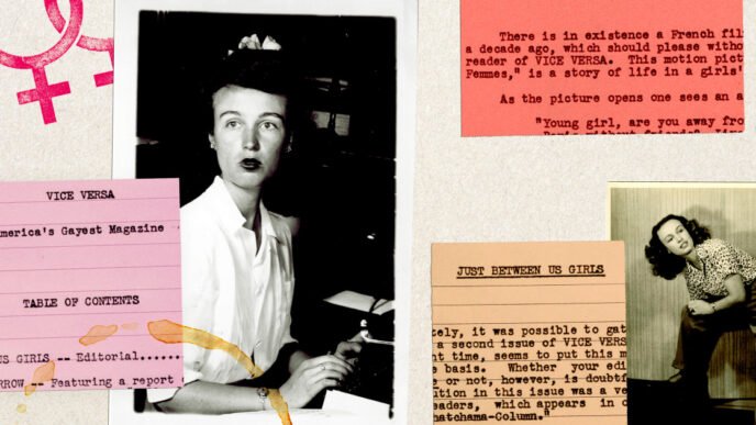 Meet the 1940's secretary who used office time to produce the first lesbian magazine