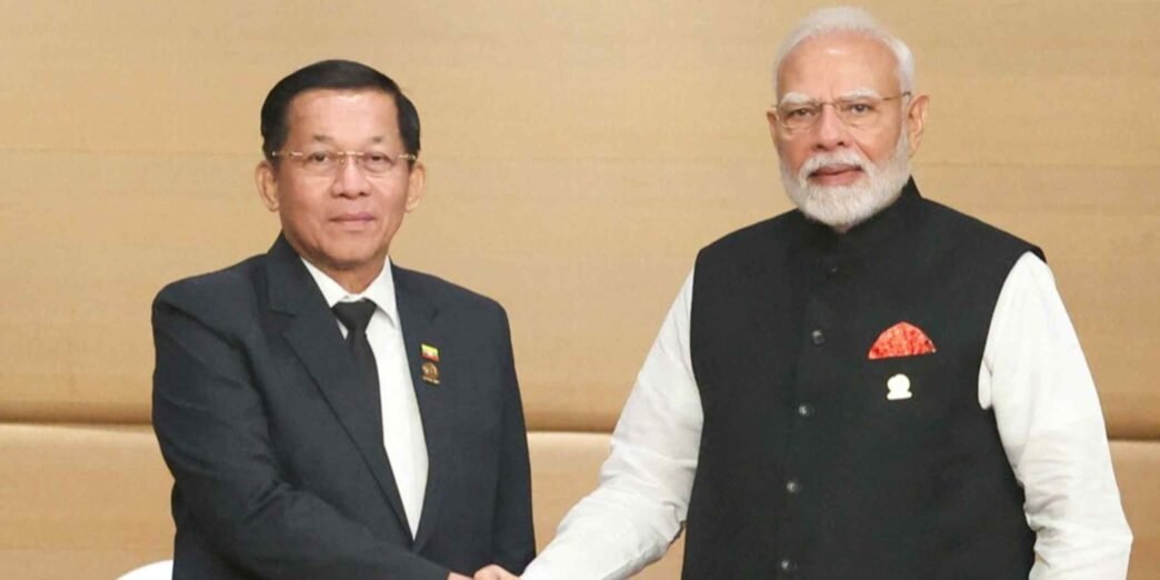 Modi meets Myanmar's Min Aung Hlaing, Bangladesh's Yunus