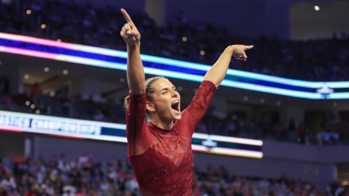 Oklahoma wins seventh national gymnastics championship, besting multiple Olympic medalists