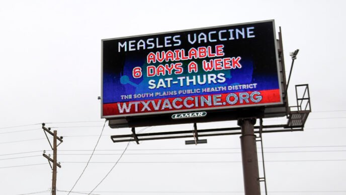 Ousted FDA vaccine chief says U.S. measles elimination status under threat as cases climb