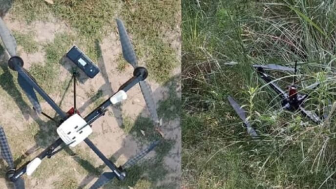 Pakistan Army shoots down Indian quadcopter over LOC violation