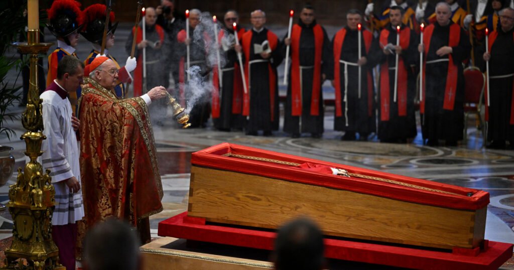 Pope Francis’ body transferred to St. Peter’s Basilica