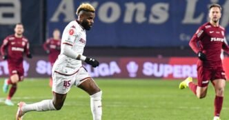 Pro soccer player Aaron Boupendza dies at 28 after falling 11 stories from building in China