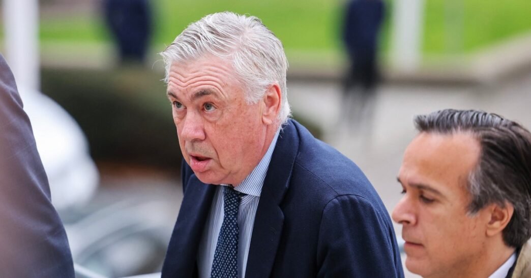 Real Madrid coach Carlo Ancelotti takes stand in Spanish court on tax evasion charges