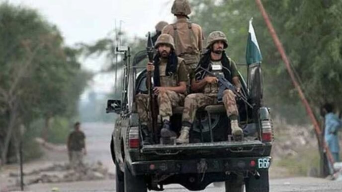 Security forces killed six terrorists in two KP IBOs