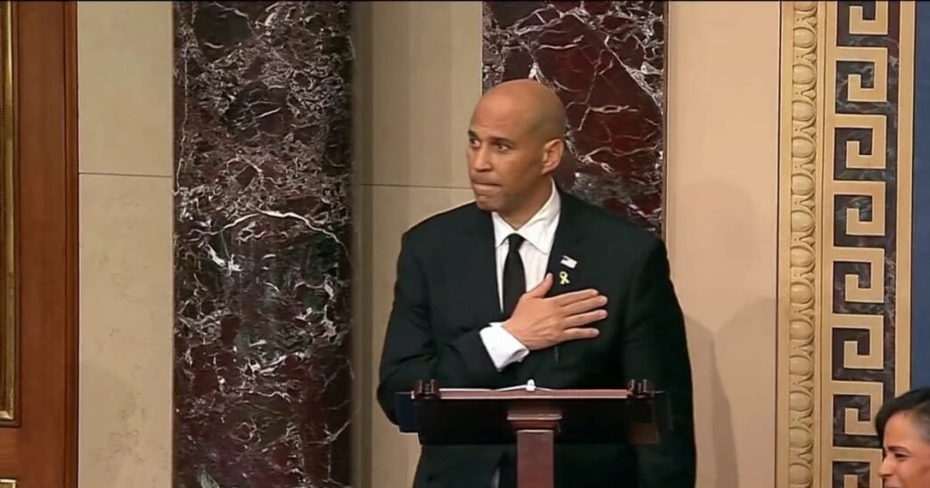 Sen. Cory Booker breaks record for longest Senate speech in history