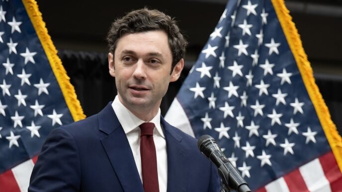 Sen. Jon Ossoff signals support for Trump impeachment