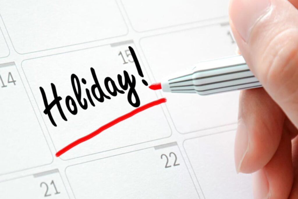 Summer vacation schedule announced!