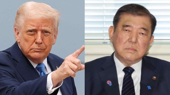 Trump and Japan PM agree to appoint cabinet-level tariff negotiators