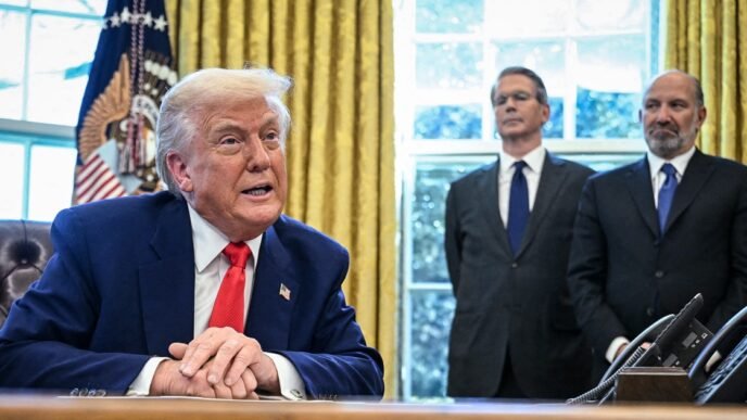Trump insists bond market tumult didn't influence tariff pause: 'I wasn't worried'