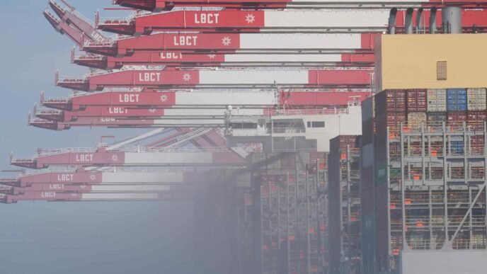 Trump's sweeping tariffs kick in, including 104% on China