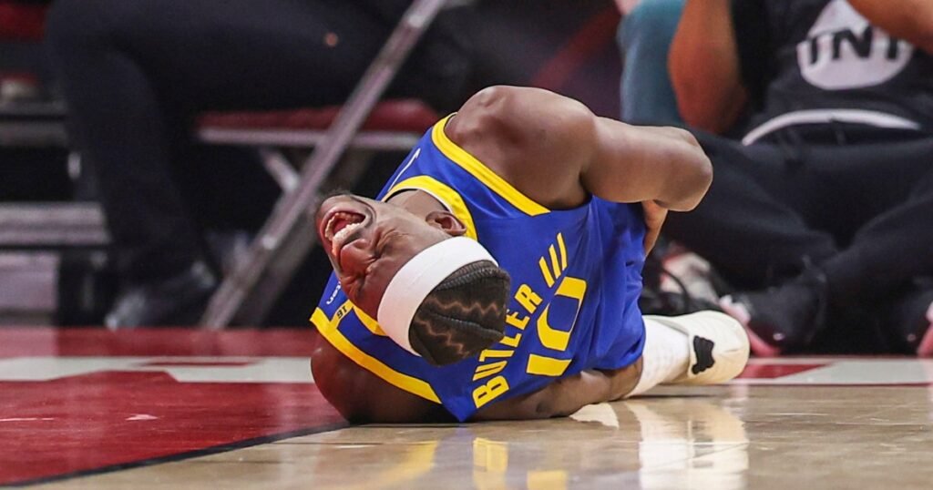 Warriors' Jimmy Butler suffers pelvic contusion and is in doubt for Game 3