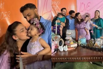 Zara Noor Abbas marks daughter’s first birthday with love and joy