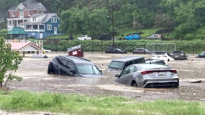 12-year-old boy remains missing, schools closed due to East Coast severe flooding