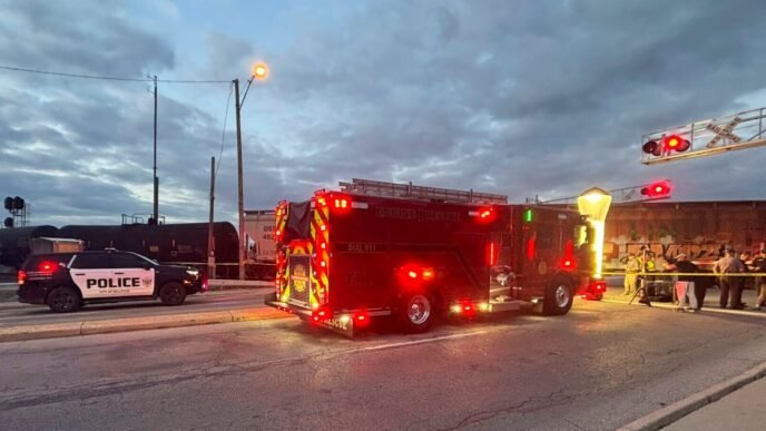 2 killed, at least 1 missing after train hits pedestrians in northern Ohio, officials say