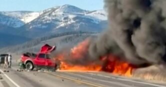 7 killed in Idaho after tour van and truck collide near Yellowstone
