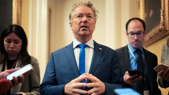 A bipartisan measure to undo Trump's global tariffs fails in the Senate