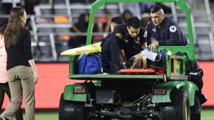 Angel City defender Savy King discharged from hospital after heart surgery