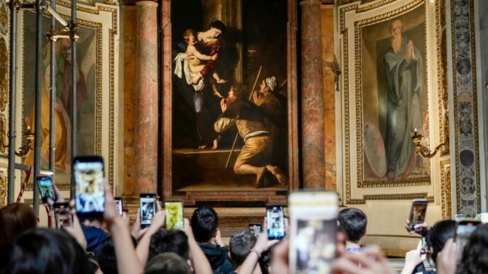 Artist Caravaggio's faith shines at churches run by Pope Leo XIV's order and in new exhibit
