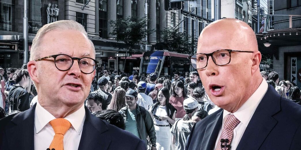 Australia election rivals pledge spending surge even as budget chasm beckons