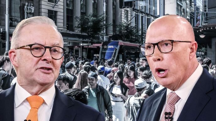 Australia election rivals pledge spending surge even as budget chasm beckons
