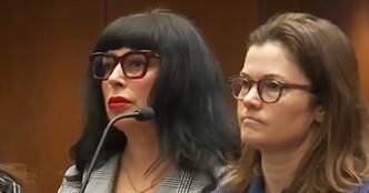 Author and wife of Weezer bassist appears in court with charges yet to be filed