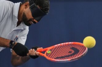 Blind tennis champion Naqi Rizvi lobbies for sport's awareness and Paralympic inclusion