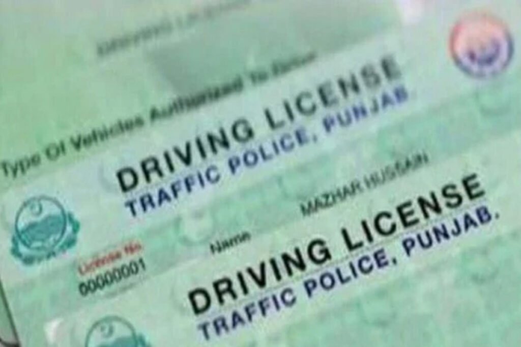 Car, motorcycle and LTV driving license fees ahead of Budget 2025-26