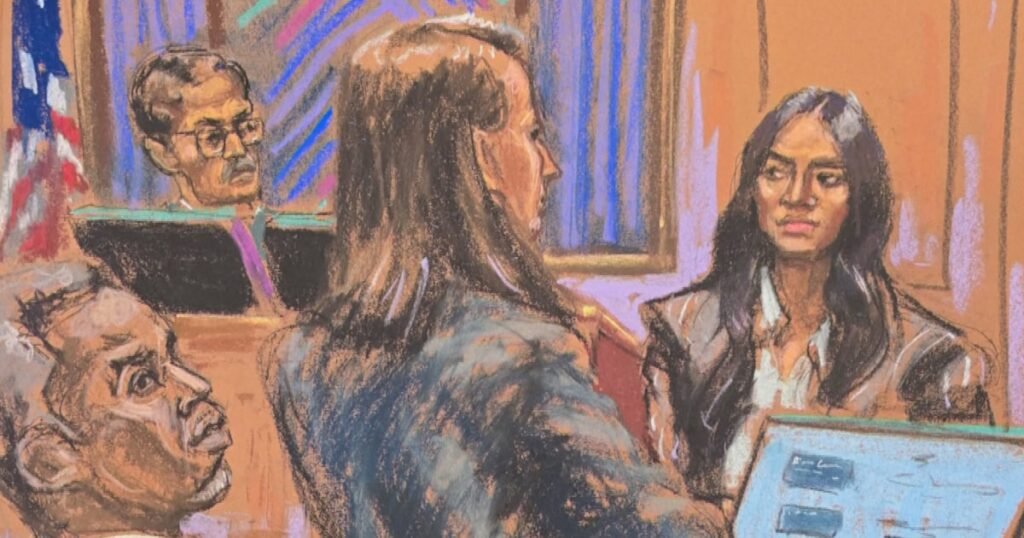 Cassie recalls aftermath of hotel assault and alleged rape at Diddy's trial