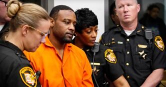 Chaos at hearing for Ohio father accused of fatally striking deputy with car after son killed by police