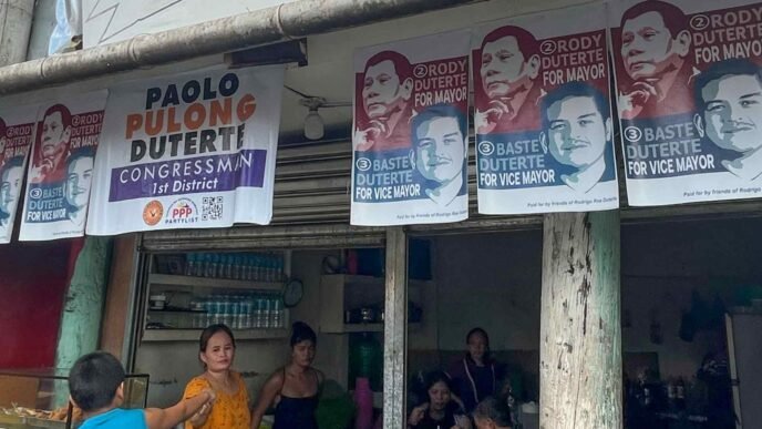 Duterte family retains support strong in Davao City stronghold