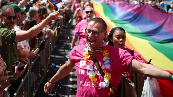 Four major U.K. pride marches suspend political parties amid transgender rights debate