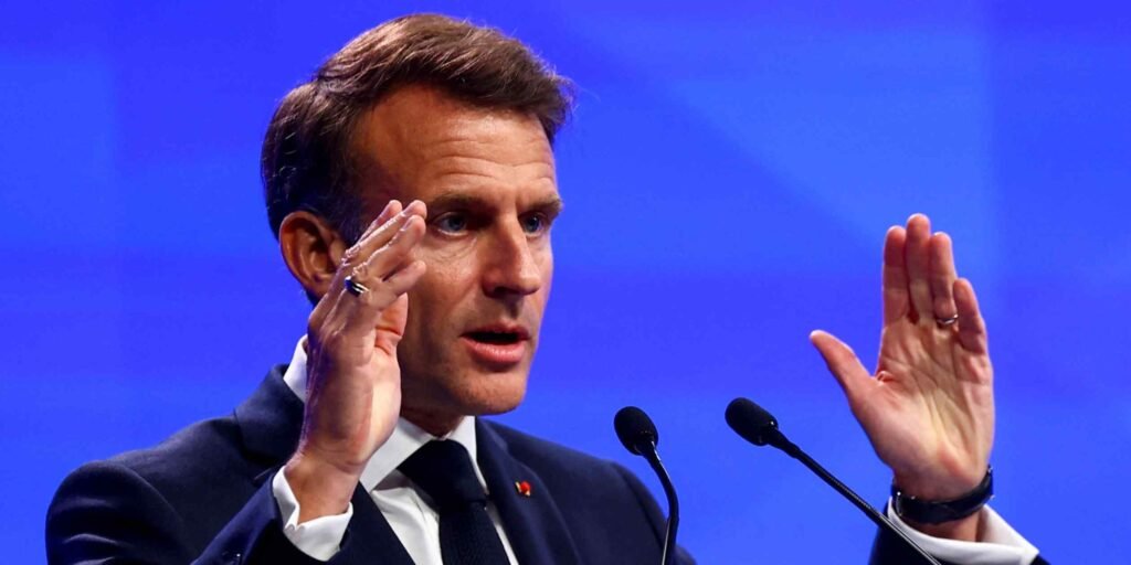 France's Macron calls for 'new coalition' between Asia and Europe