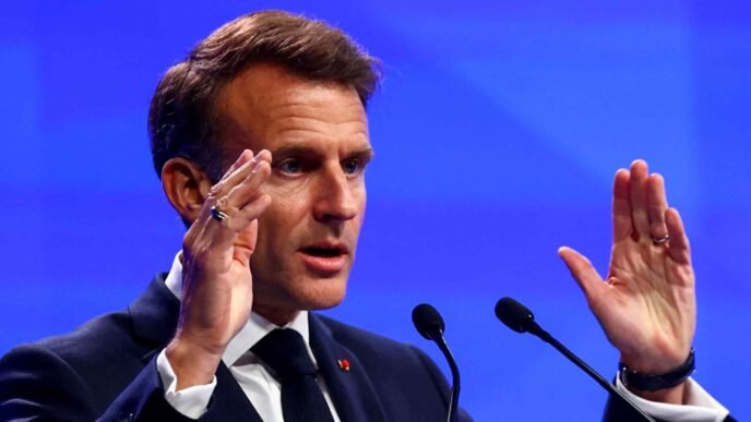France's Macron calls for 'new coalition' between Asia and Europe