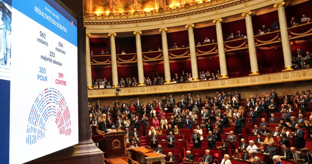 France's National Assembly adopts long-debated bill legalizing end-of-life options