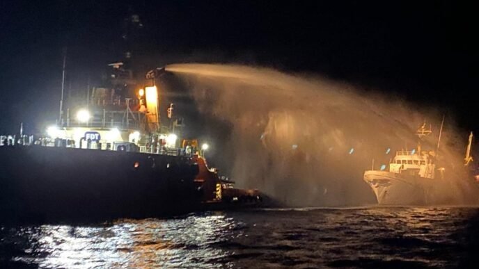 Gaza activists say their aid vessel was hit by drones off the coast of Malta