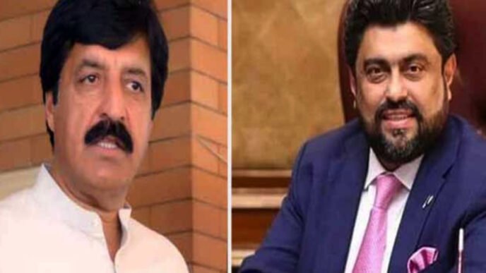 Governor Tessori meets counterpart Saleem Haider
