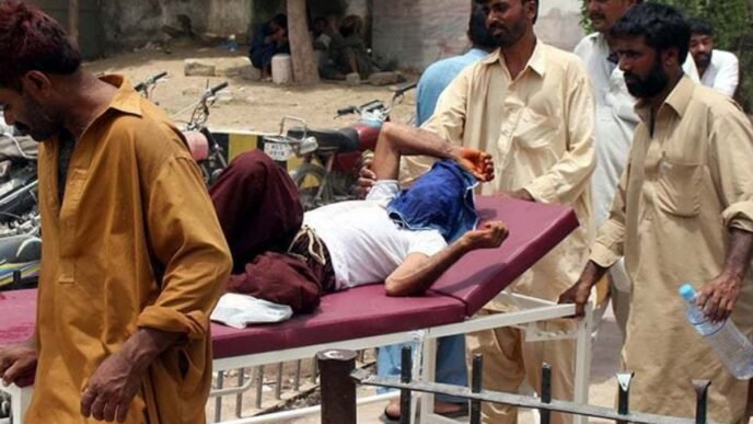 Heatstroke cases surged by 675 in Sindh