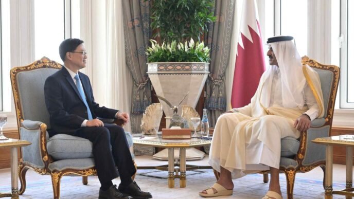 Hong Kong woos Gulf states as Trump launches charm offensive in the region