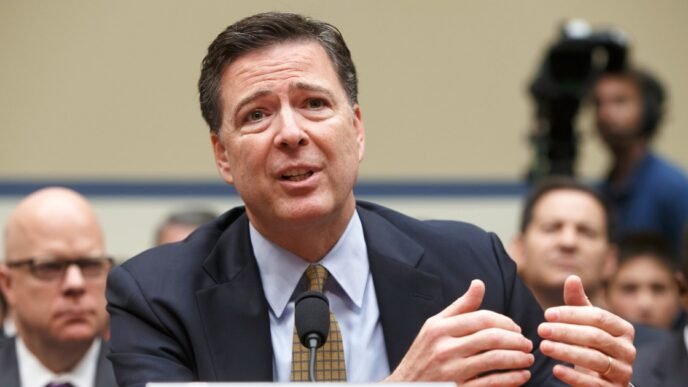 James Comey under investigation for post seen as potential threat to Trump's life