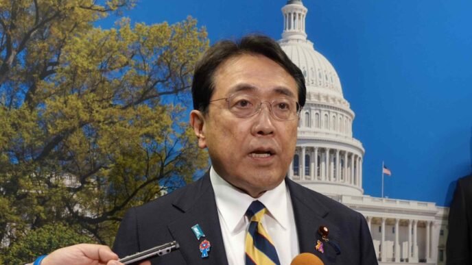 Japan tariff negotiator arrives in US as Nippon Steel deal hangs in balance