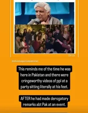 Javed Akhtar under fire for blaming Pakistan in latest tirade
