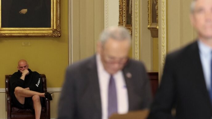 John Fetterman finds himself on an island in the Senate: From the Politics Desk