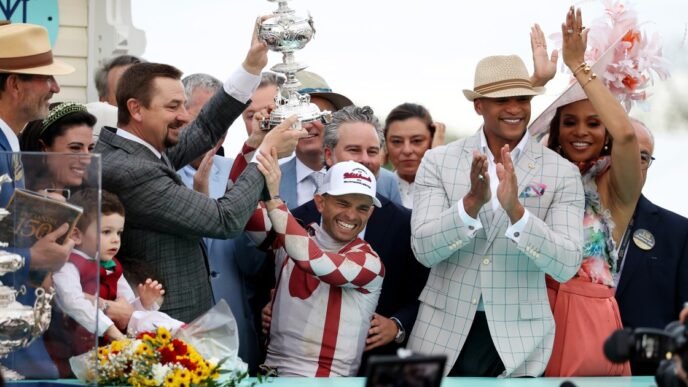Journalism shows heart, resiliency to win the Preakness Stakes — just like the Altadena community he represents
