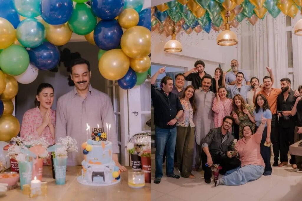 Kubra Khan host sweet birthday surprise for her husband Gohar Rasheed