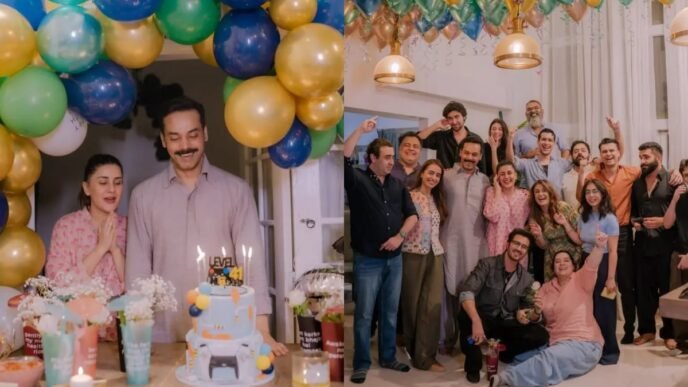 Kubra Khan host sweet birthday surprise for her husband Gohar Rasheed